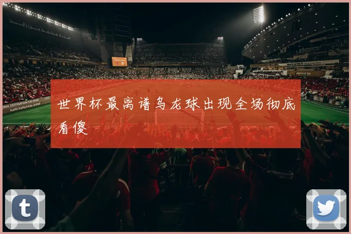 世界杯最离谱乌龙球出现全场彻底看傻