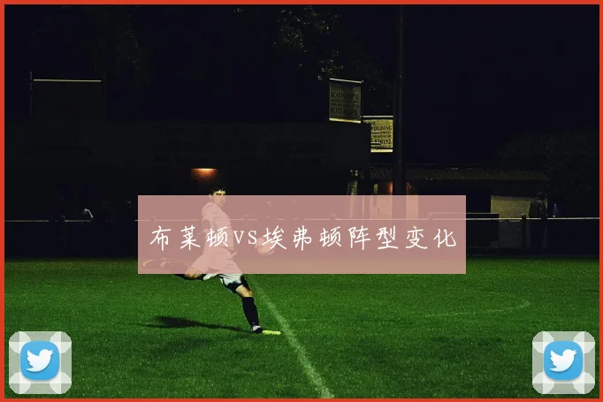 布莱顿vs埃弗顿阵型变化